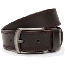 Чоловічий ремінь Borsa Leather коричневий (V1115FX22-brown): Стать Мужской