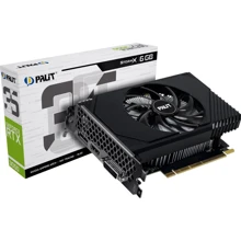 Відеокарта Palit GeForce RTX 3050 StormX 6GB (NE63050018JE-1072F) UA: Обсяг пам'яті, Гб 6