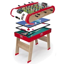 Дерев'яний напівпрофесійний стіл Smoby Power Play 4в1, 120х90х86 см, 8+ (640001): Виробник Smoby