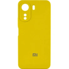 Чехол для телефонов Lakshmi Premium Silicone Case with Logo Full Camera Yellow for Xiaomi Redmi 13C / Poco C65: Совместимость Xiaomi Redmi 13C / Poco C65