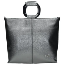 Жіноча сумка тоут Nobo срібляста (NBAG-H1150-C019): Стать жіночий