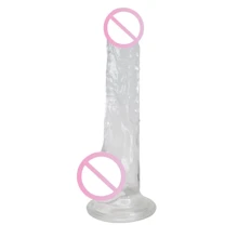 Прозрачный фаллоимитатор Alive Jelly Dildo Lusty: Назначение Вагинальные