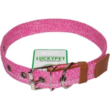 Ошейник Lucky Pet Melange одинарный светоотражающий 2/30-40 см розовый (550811): Производитель Lucky Pet