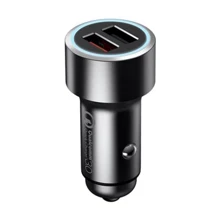 Зарядний пристрій Xiaomi 70Mai USB Car Charger 2xUSB 2.4A Black (MidriveCC02): Особливості Швидка зарядка