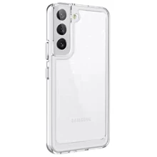 Чохол для телефона Mobile Case TPU+PC Metal Buttons Clear для Samsung S906 Galaxy S22+: Сумісність Samsung S906 Galaxy S22+