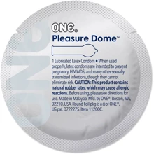 Презерватив ONE Pleasure Dome, 1 шт: Тип Для максимального захисту