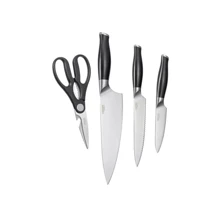 Набор кухонных ножей Vinzer Knife set Kioto 4 пр. (50130): Наименование Набор кухонных ножей