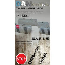 Бетонные заграждения DAN models (набор № 6) (DAN35206: Производитель DAN models