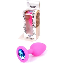 Анальна пробка Boss Series - Jewellery Pink Silicon PLUG Medium Light Blue (BS6400085): Для кого унісекс