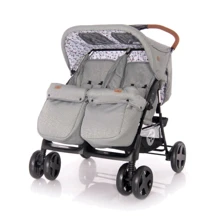 Коляска для двойни Lorelli TWIN (dark grey lighthouse): Тип коляски коляска для двойни