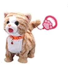 Интерактивная игрушка Питомец Котик (933-159 E) (ходит, облизывает, звуки, запись и воспроизведение голоса): Тип животное