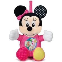 Игрушка-ночник Clementoni Baby Minnie серия Disney Baby (8005125172078): Особенности звуковое сопровождение
