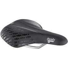 Седло Selle Royal Junior CANDY для 16-24 Foam Matrix обивка Soft Touch 230х172мм 320г женское чёрное 1703DRNA03807 (SAD-44-76): Анатомическая выемка Нет
