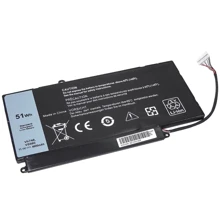 Батарея для ноутбука Dell VH748 Vostro 5560 11.1V Black 4600mAh OEM: Ємність, мАг 4600