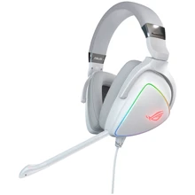 Навушники ASUS ROG Delta White Edition (90YH02HW-B2UA00): Тип конструкції повнорозмірні
