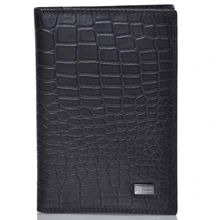 Чоловіча обкладинка для паспорта Wanlima чорна (W620437901491-black): Стать Чоловік