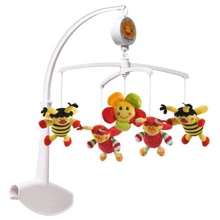 Музыкальная карусель BabyOno Пчелки (1320): Особенности механический завод