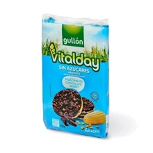 Хлібці Gullon кукурудзяні Vitalday з шоколадом без цукру та глютена 100г: undefined undefined