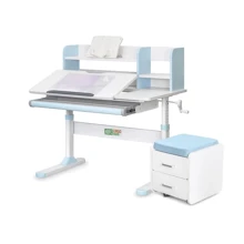 Комплект S ErgoKids TH-330 Light Blue парта + тумба (TH-330 Z + BD C3_BLUE): Возраст ребенка от 4-х лет