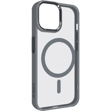 Чехол для iPhone ArmorStandart Unit MagSafe Case Grey for iPhone 13 (ARM75197): Цвет серый