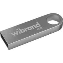 USB-флешка Wibrand 4GB Puma USB 2.0 Silver (WI2.0/PU4U1S): Стандарт USB USB 2.0