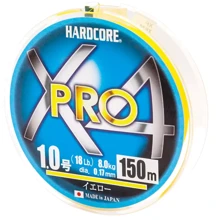 Duel Hardcore X4 PRO 150m 0.17mm 8.0kg #1.0: Тип Шнур