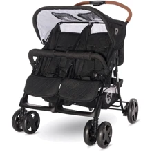 Коляска для двойни Lorelli TWIN (black): Тип коляски коляска для двойни