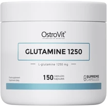 Аминокислота для спорта OstroVit Glutamine 1250 150 capsules: Вкус Без вкуса