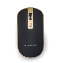 Мышь Gembird MUSW-4B-06-BG Wireless Black-Gold: Интерфейс подключения Wireless