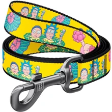Поводок WAUDOG Nylon рисунок Рик и Морти 1 25 мм 122 см желтый (4925-0280): Тип Поводок