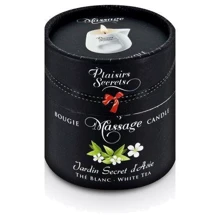 Масажна свічка Plaisirs Secrets White Tea (80 мл): Тип Свічка