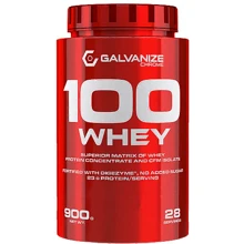 Протеин Galvanize Chrome 100 whey 900 g /28 servings/ Strawberry Cream: Вид Сывороточные