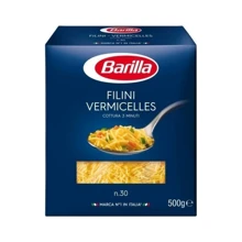 Макарони BARILLA №30 FILINI VERMICELLES, 500г: Вага нетто 500 г
