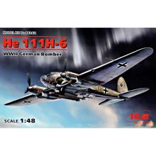 Немецкий бомбардировщик ICM He 111H-6, 2 МВ: Производитель ICM