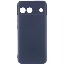 Чехол для телефонов Lakshmi Case Silicone Cover Full Camera Midnight Blue for Google Pixel 6a: Совместимость Google Pixel 6a