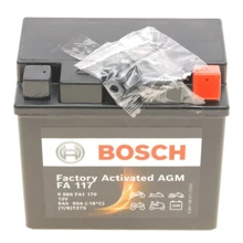 Мотоциклетный аккумулятор 12В Bosch 6СТ-6 АзЕ (0 986 FA1 170): undefined undefined