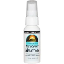 Source Naturals NutraSpray Melatonin, Natural Orange Flavor, 2 fl oz (59.14 ml) (SNS-00328): Форма выпуска Жидкость