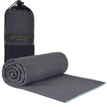 Прочий аксессуар Полотенце спортивное 4FIZJO из микрофибры Grey 130x75см (4FJ0436): Производитель 4FIZJO