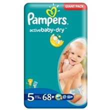 PAMPERS Active Baby Junior (11-18 кг) ДжайнтУпак 68: undefined undefined