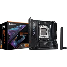 GIGABYTE B850I AORUS PRO UA: Оперативна пам'ять 2xDDR5 8400 МГц, до 128 ГБ