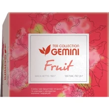 Чай Gemini фруктовый Tea Collection Fruit 100х1.5 г (4820156430324): undefined undefined