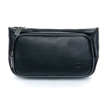 Мужская поясная сумка Bretton черная (32295 black): Пол Мужской