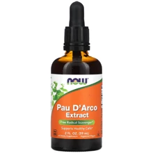 Now Foods Pau D 'Arco Extract Кора муравьиного дерева По Д'арко 60 мл: Форма выпуска Жидкость