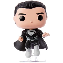 Игровая фигурка Funko POP! серии Лига Справедливости – Супермен (черный костюм) (56801): Тип Персонаж мультфильма, фильма