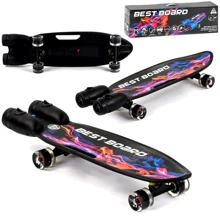 Скейтборд Best Board с музыкой и дымом 60х45 мм (S-00501): Тип скейтборд