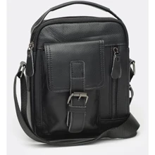Мужская сумка через плечо Keizer черная (K11827-black): Пол Мужской
