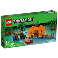 Конструктор LEGO Minecraft Гарбузова ферма 257 деталей (21248): Серія MINECRAFT