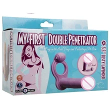 Насадка для двойного проникновения My First Double Penetrator, 12.5x3 см: Для кого Для пары