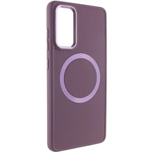 Чехол для телефонов TPU Case Bonbon Metal Style with MagSafe Plum for Samsung A556 Galaxy A55: Совместимость Samsung A556 Galaxy A55