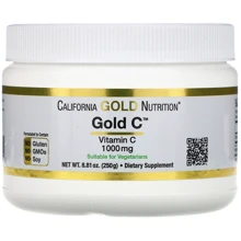California Gold Nutrition Gold Vitamin C Powder, 8.81 oz (250 g): Тип Витамин C